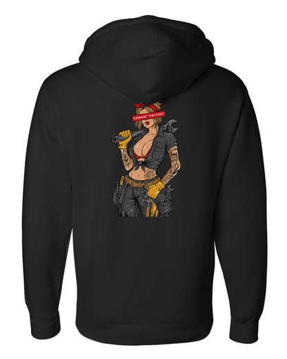 Blue Collar Violence Hoodie