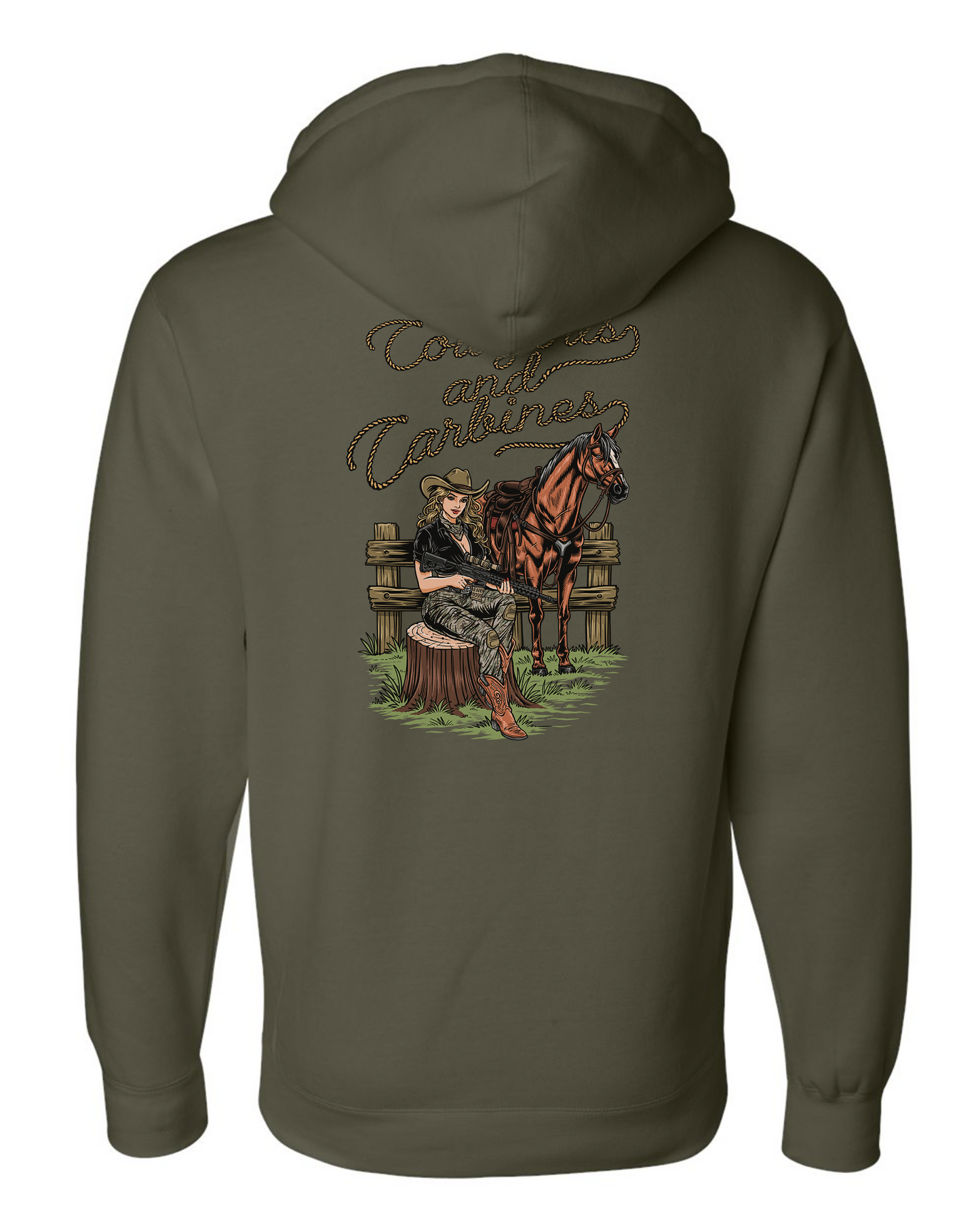 Cowgirls and Carbines Hoodie