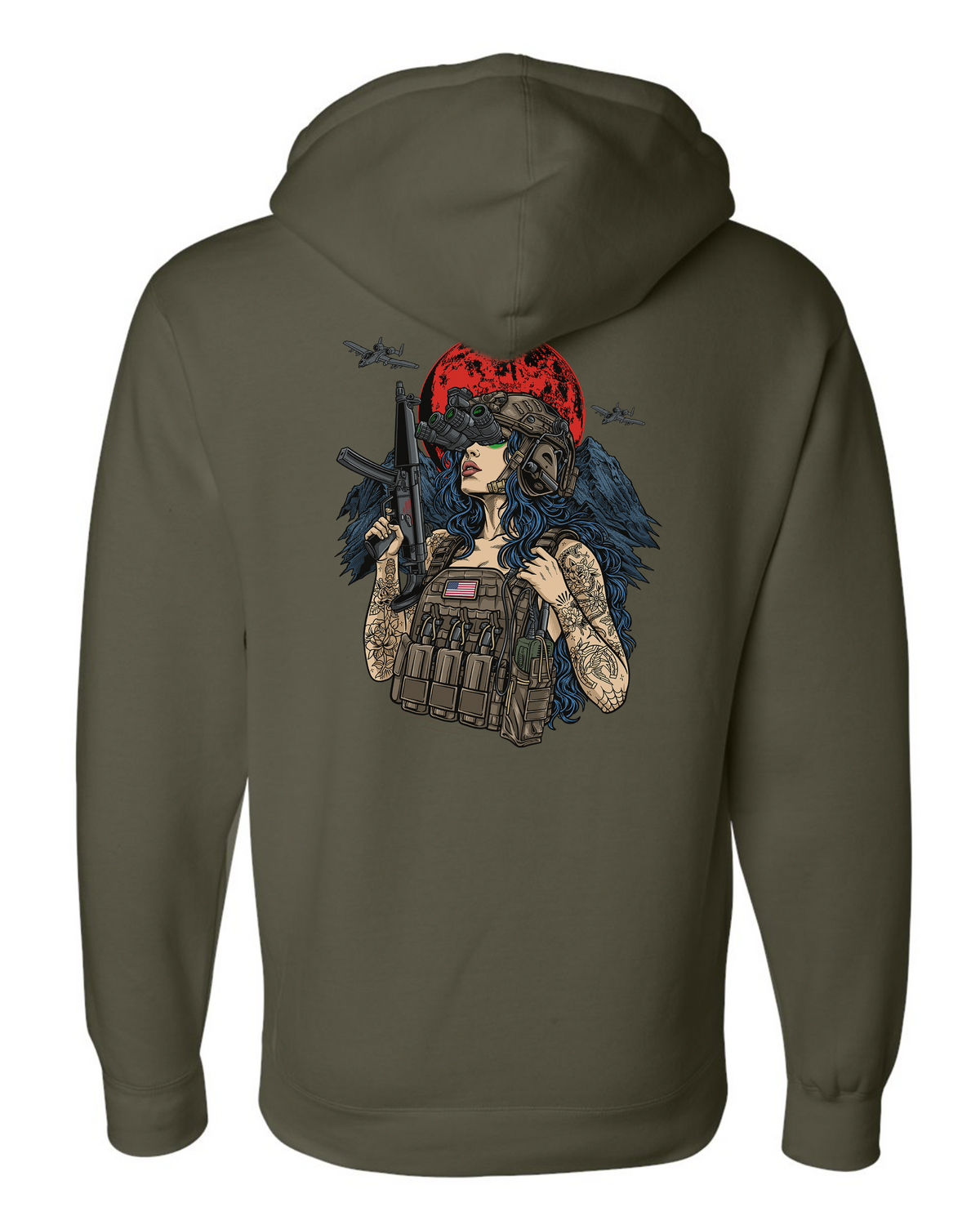 Moonlit Warfare Hoodie