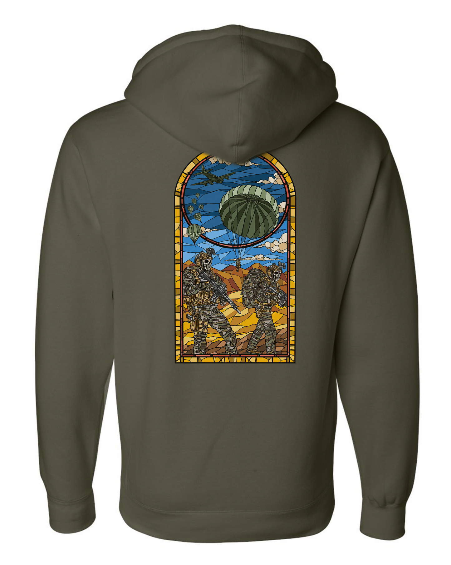 Airborne Stained Glass Hoodie