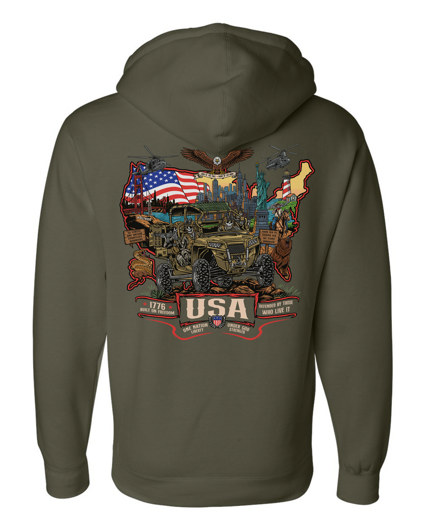 USA Hoodie