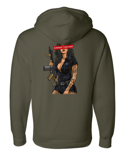 PD Choose Violence Hoodie