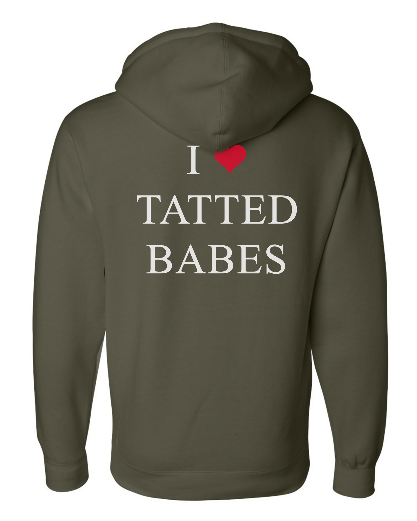 I ❤️ Tatted Babes Hoodie
