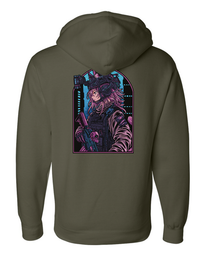 Neon Nyan Hoodie
