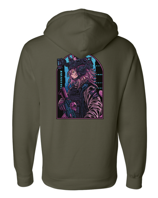 Neon Nyan Hoodie