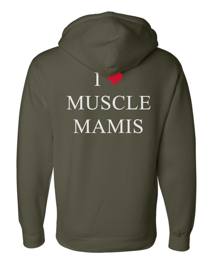 I ❤️ Muscle Mamis Hoodie