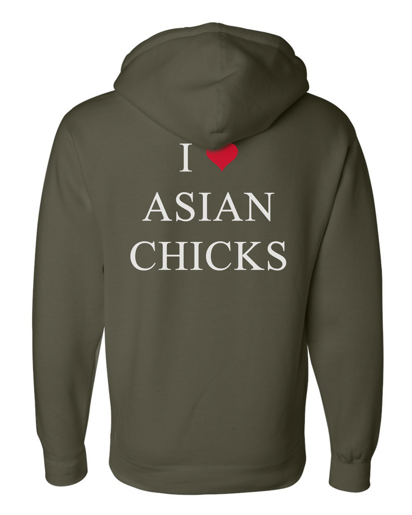 I ❤️ Asian Chicks Hoodie