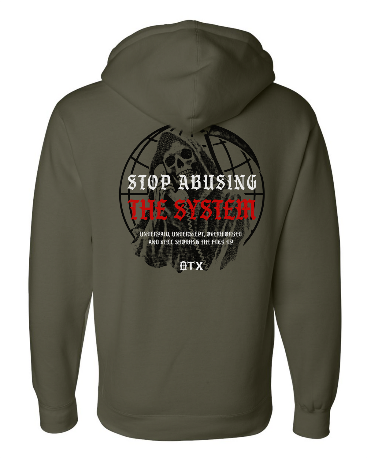 Stop Abusing The System Hoodie