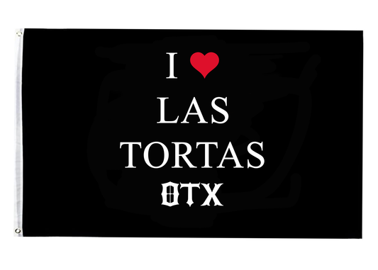 Pre-Order I ❤️ Las Tortas Flag