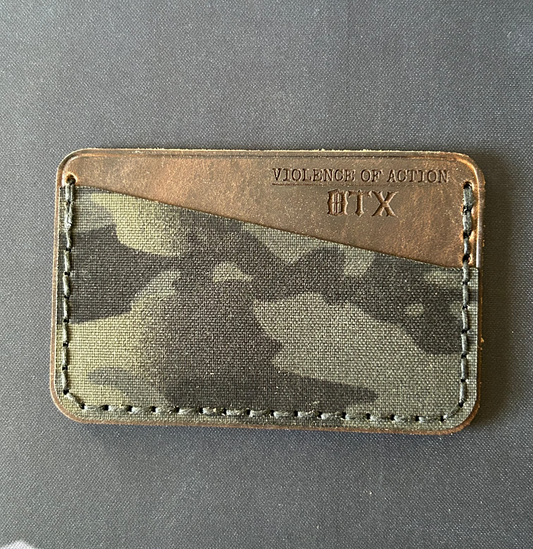 Black MC Leather Wallet