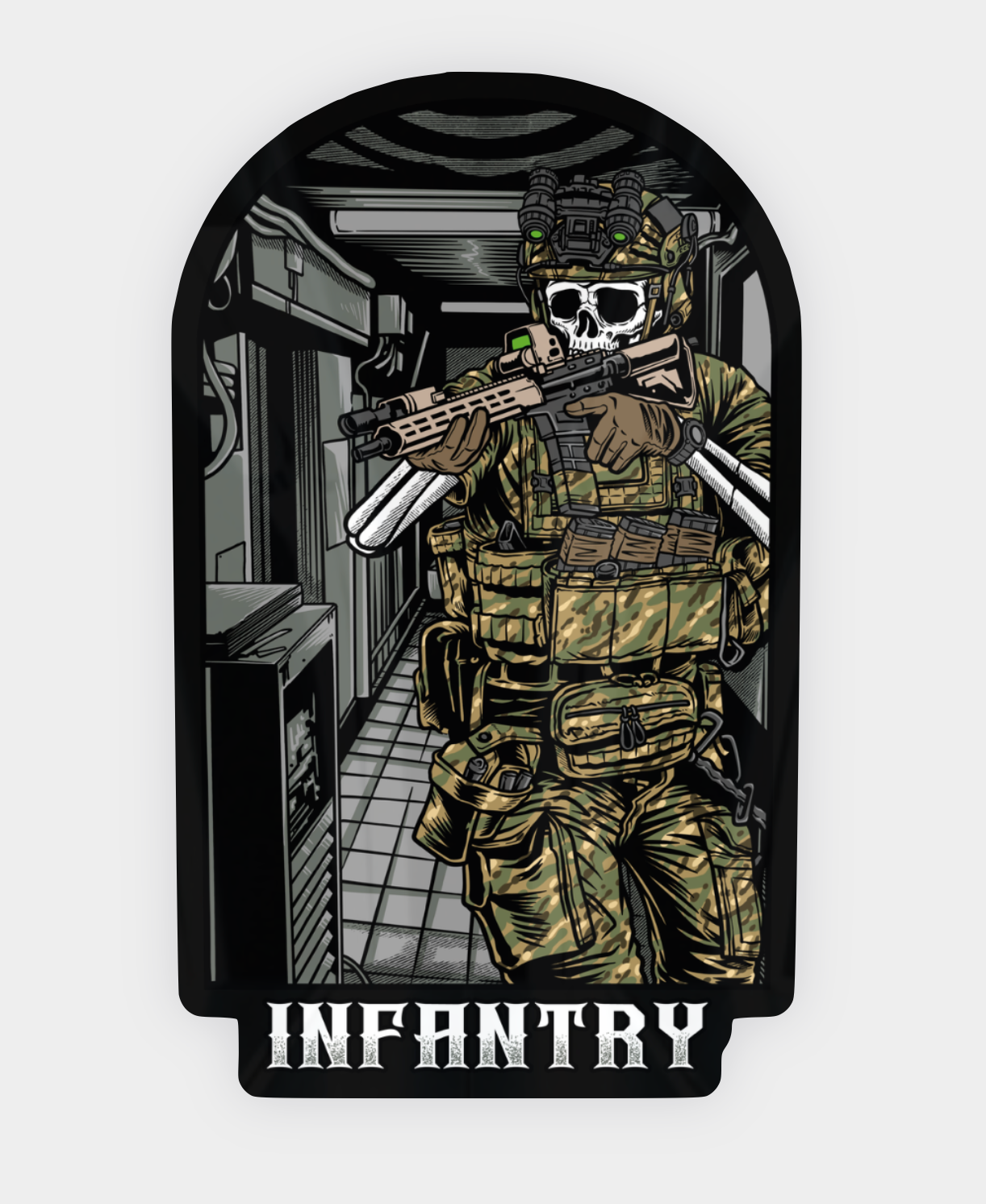 Infantry Sticker