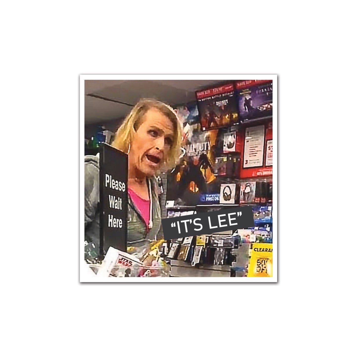 IT'S MAAM Base Meme Sticker