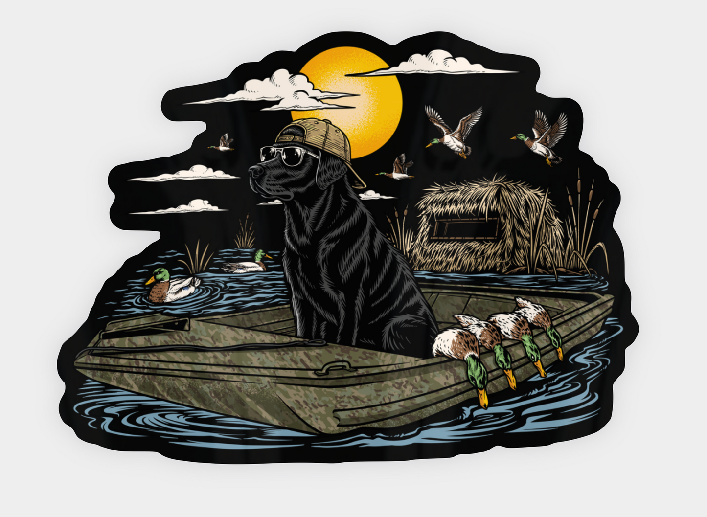 Marsh Life Sticker