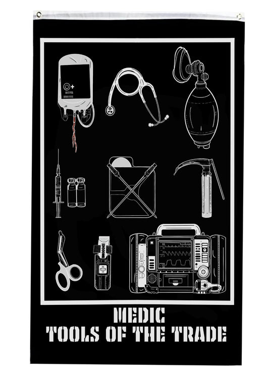 Medic Tools Of The Trade Flag