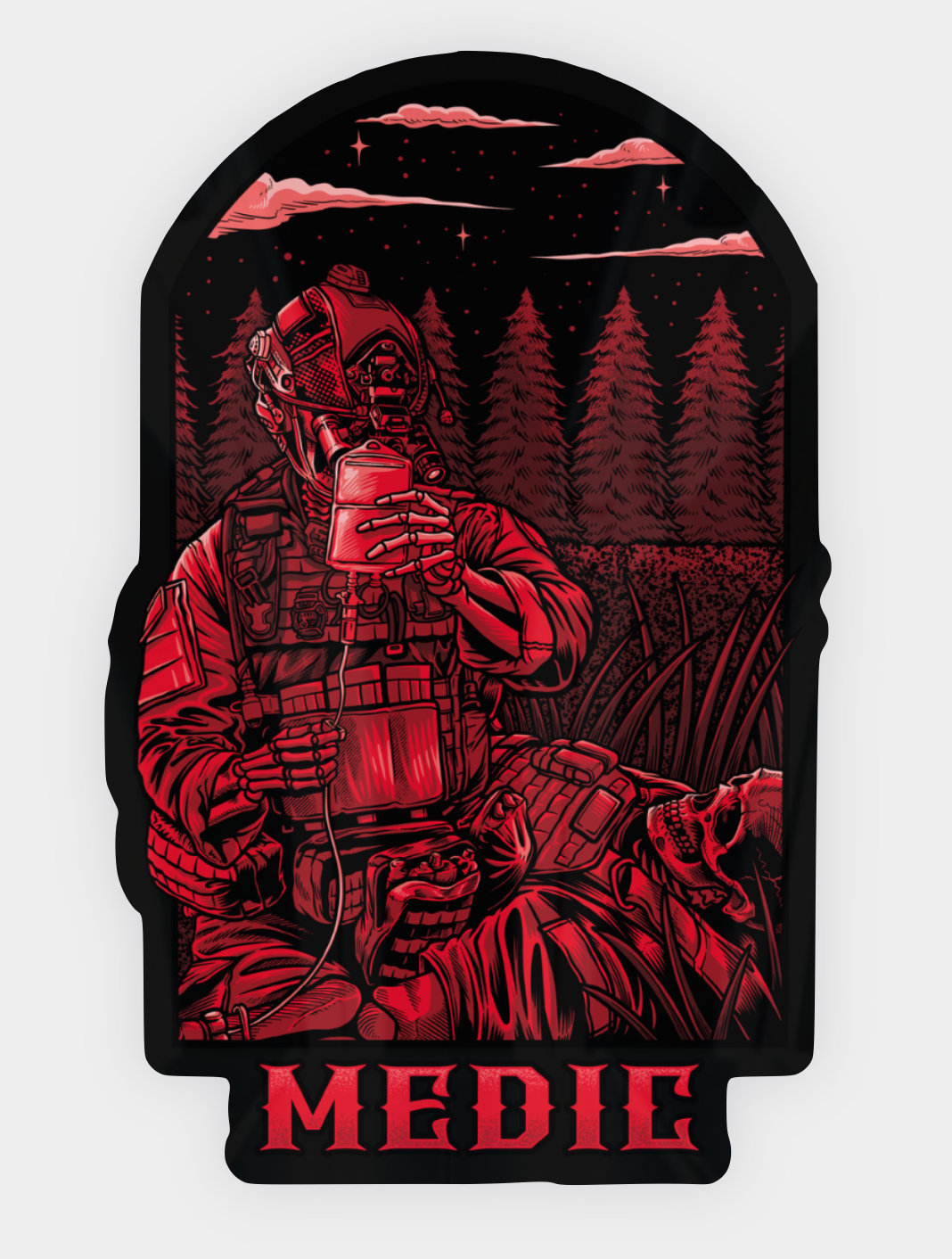Medic Sticker