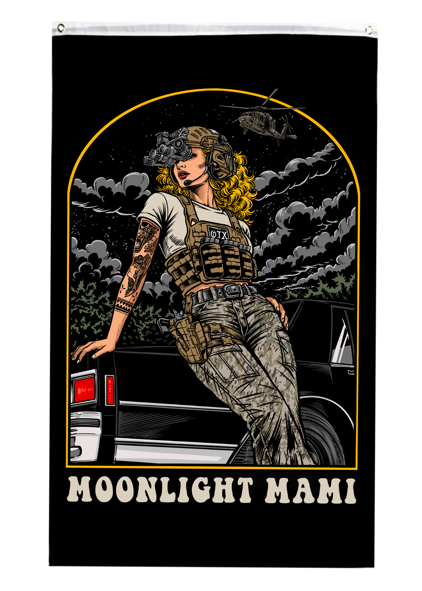 Pre-Order Moonlight Mami Flag