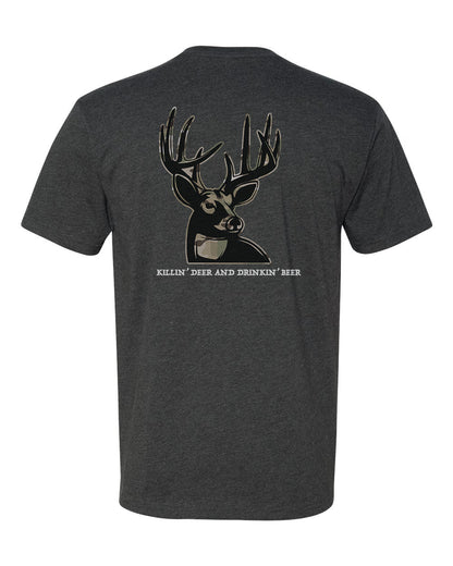 Deer and Beer Camo Tee