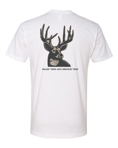 Deer and Beer Camo Tee