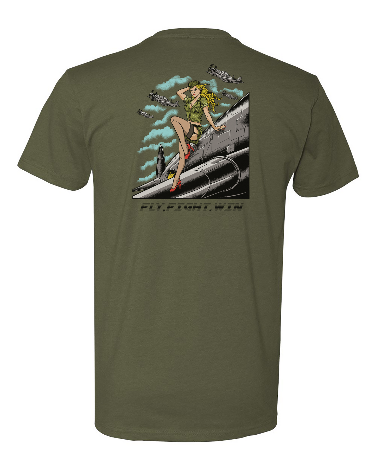 Fly Fight Win Tee