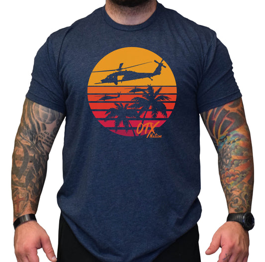 OTX Black Hawk Sunset Tee