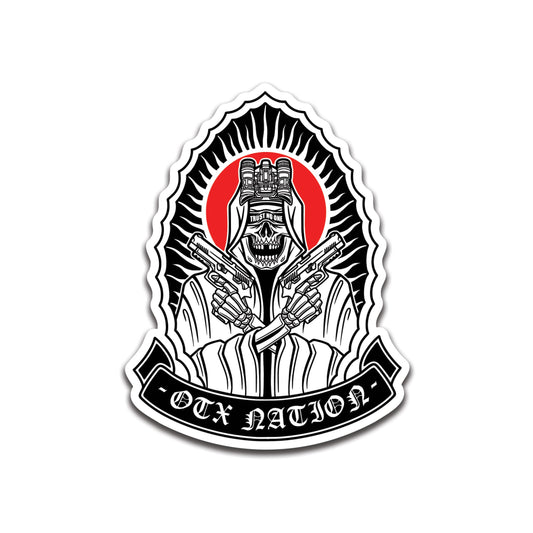 OTX Trust No One Sticker