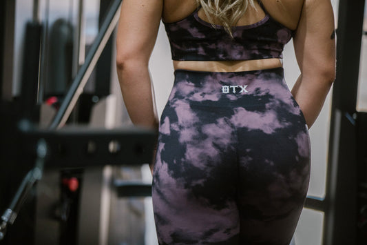 Womens Marble Leggings