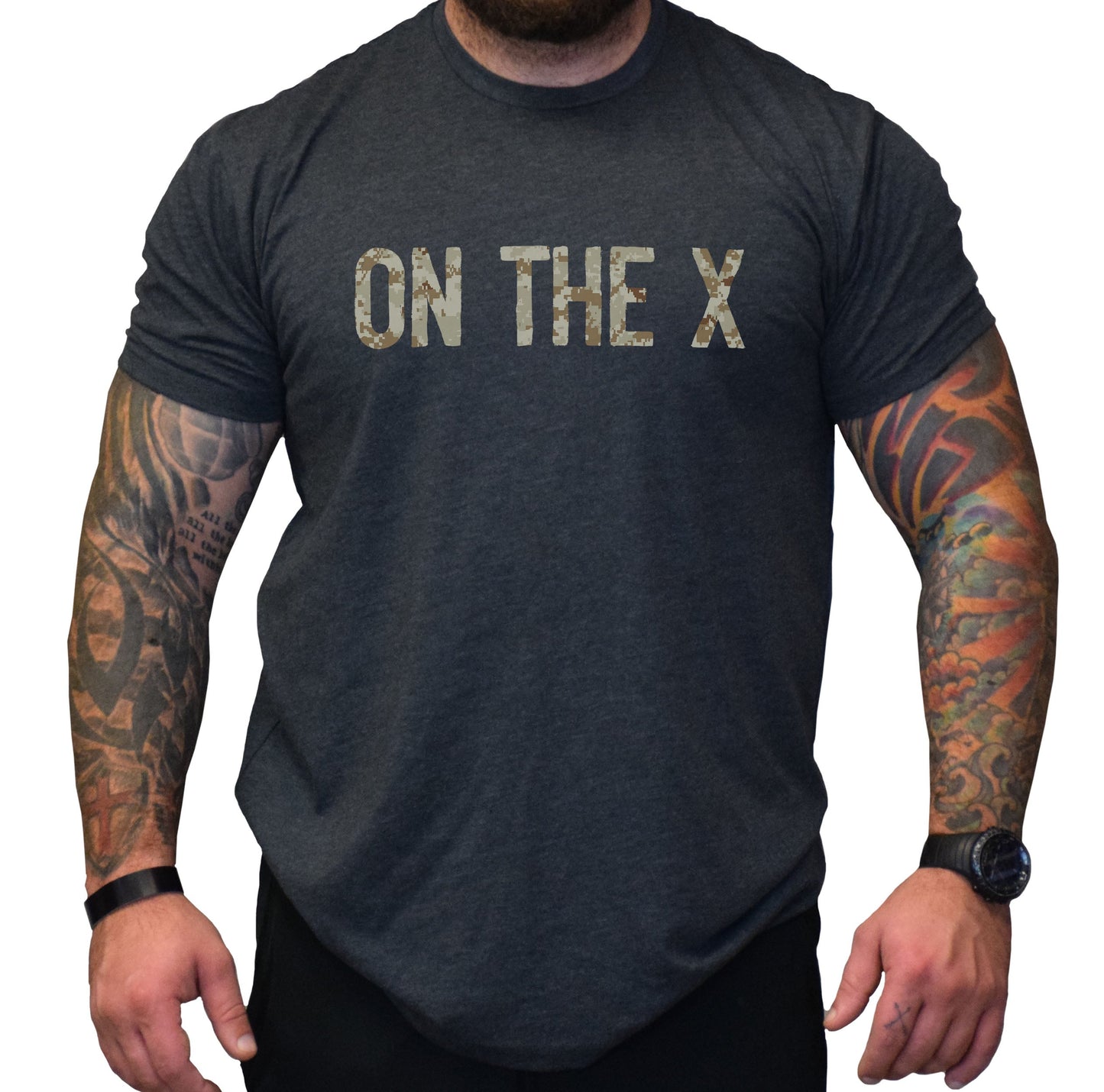 On The X Camo Tee