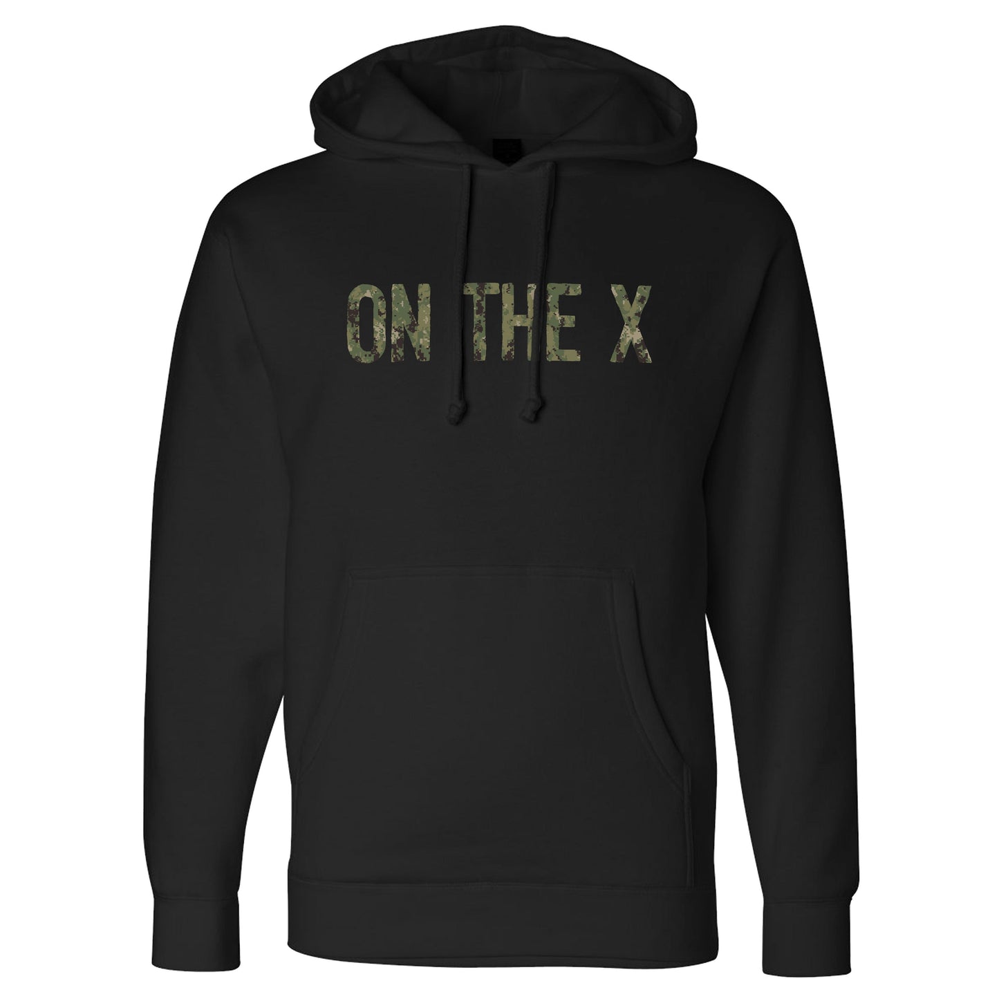 ON THE X Camo Print Hoodie