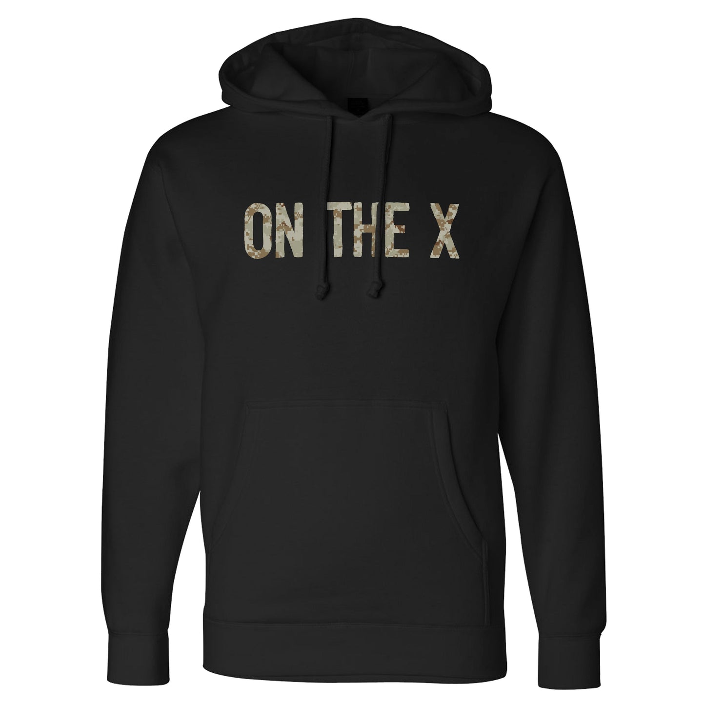 ON THE X Camo Print Hoodie