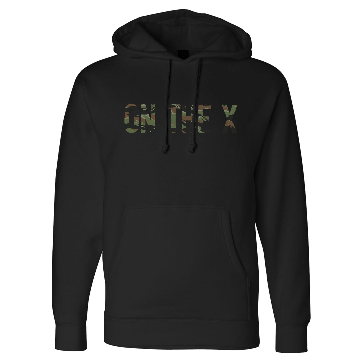 ON THE X Camo Print Hoodie