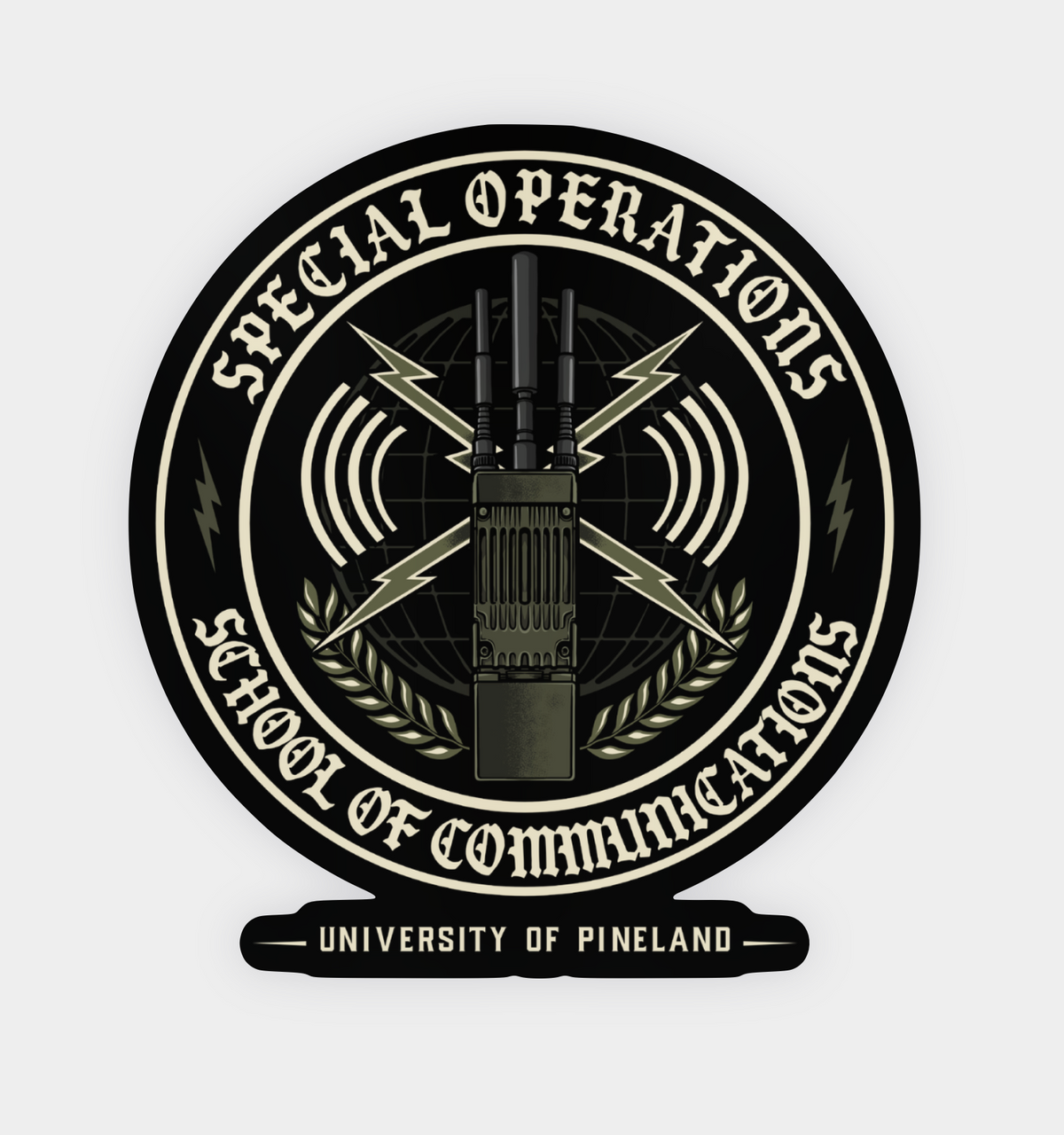 Pineland Commo Sticker