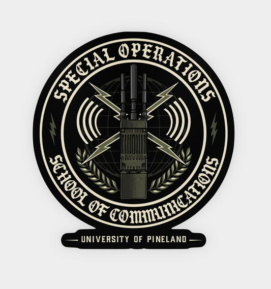 Pineland Commo Sticker