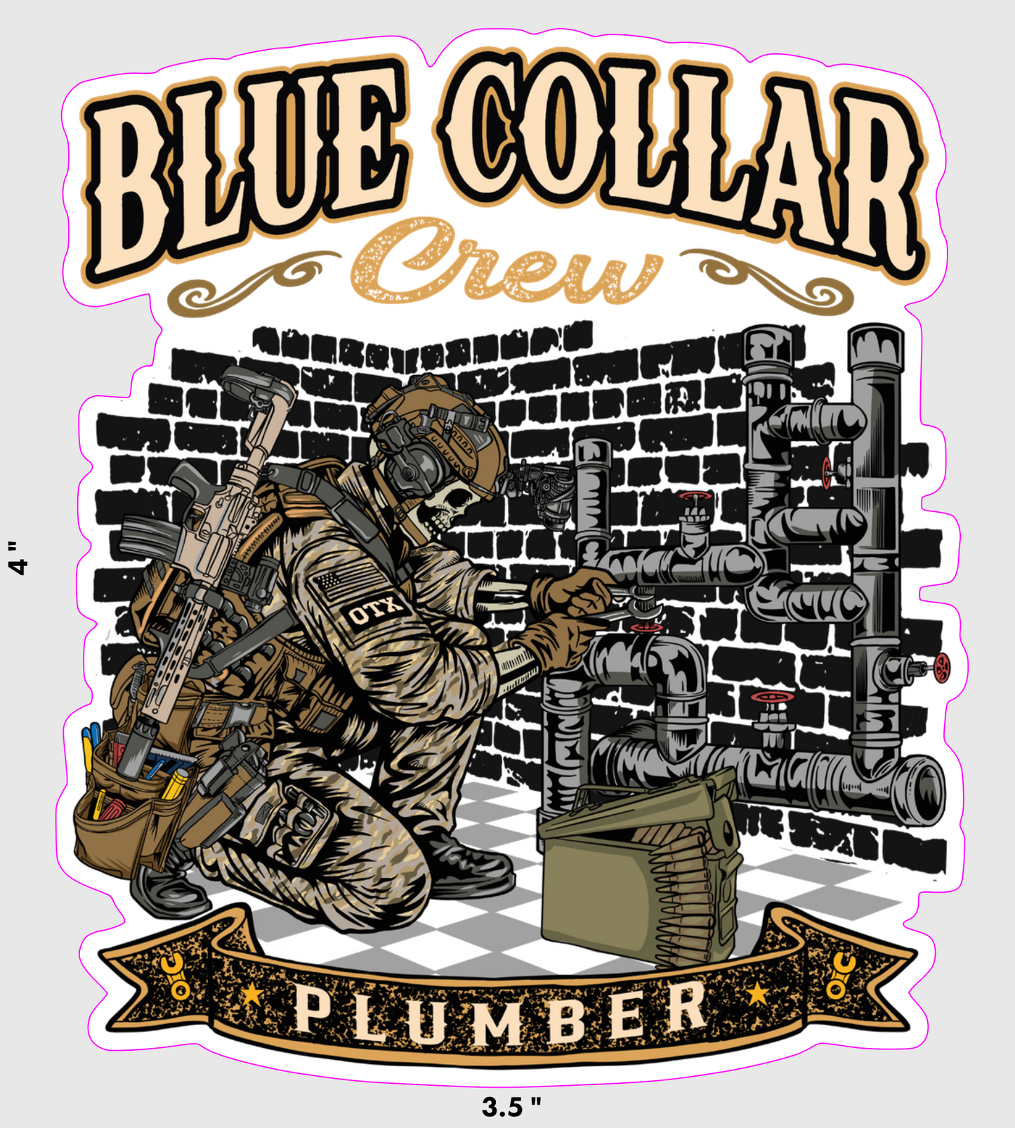 Plumber Sticker