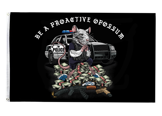 Pre-Order Proactive Opossum Flag