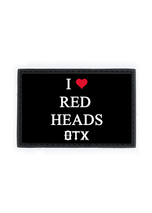 I ������ RED HEADS PVC Patch