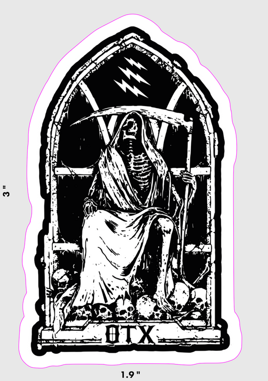 OTX Reaper Sticker