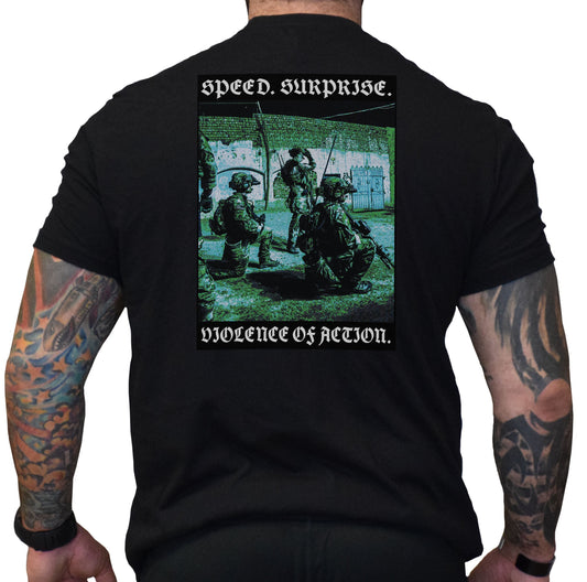 Speed Surprise Violence Tee