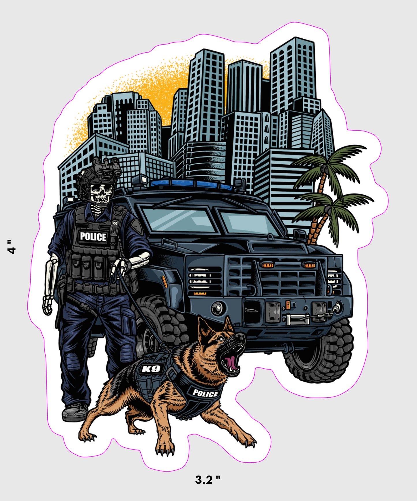 SWAT City Sticker