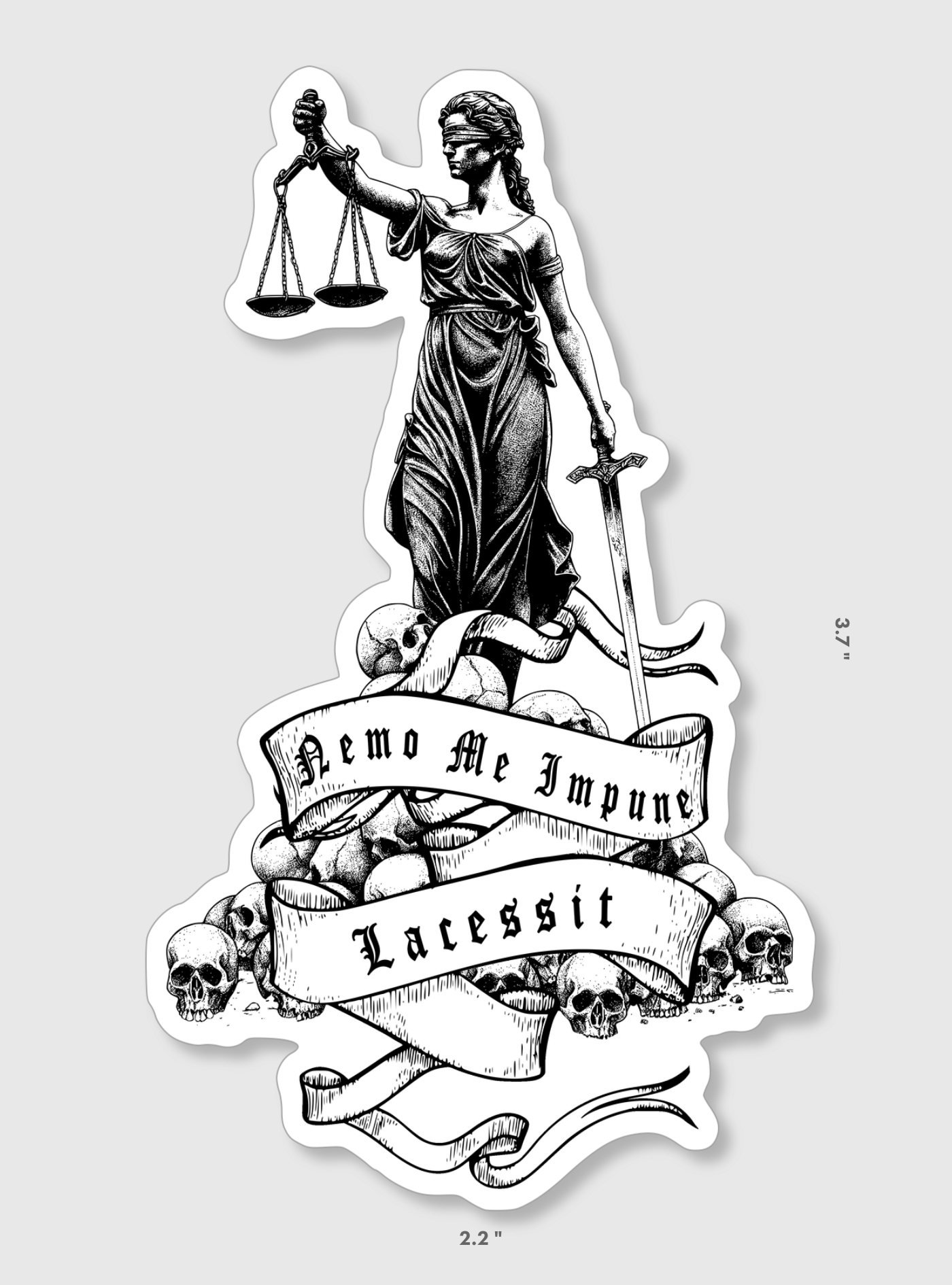 Lady Justice Sticker