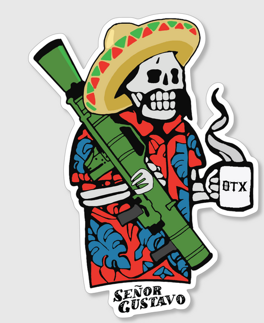 Se��or Gustavo Sticker