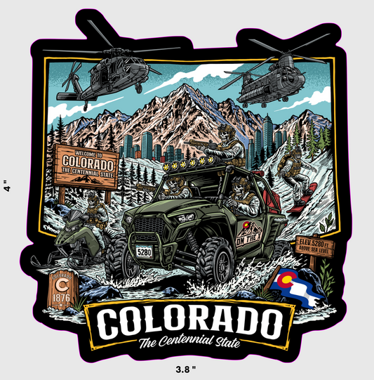CO Sticker