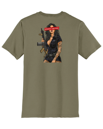 PD Choose Violence Tee