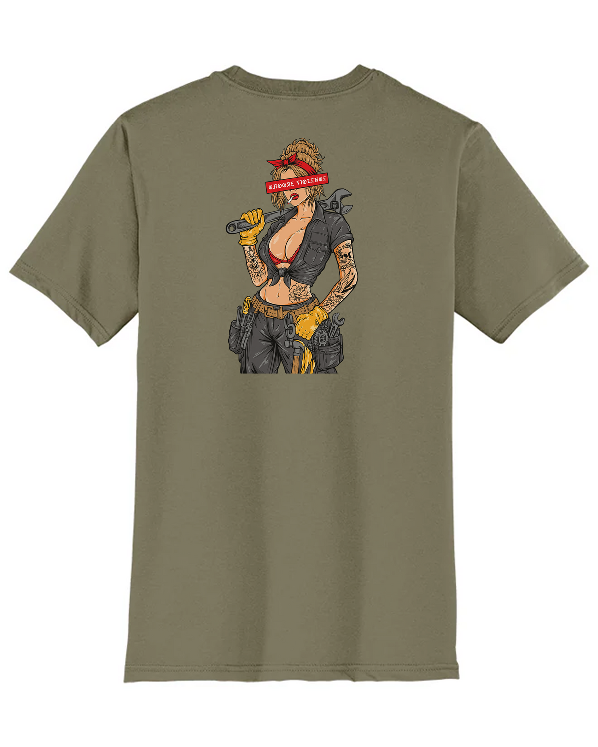 Blue Collar Violence Tee