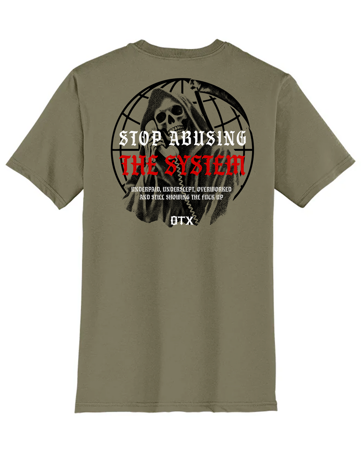 Stop Abusing The System Tee