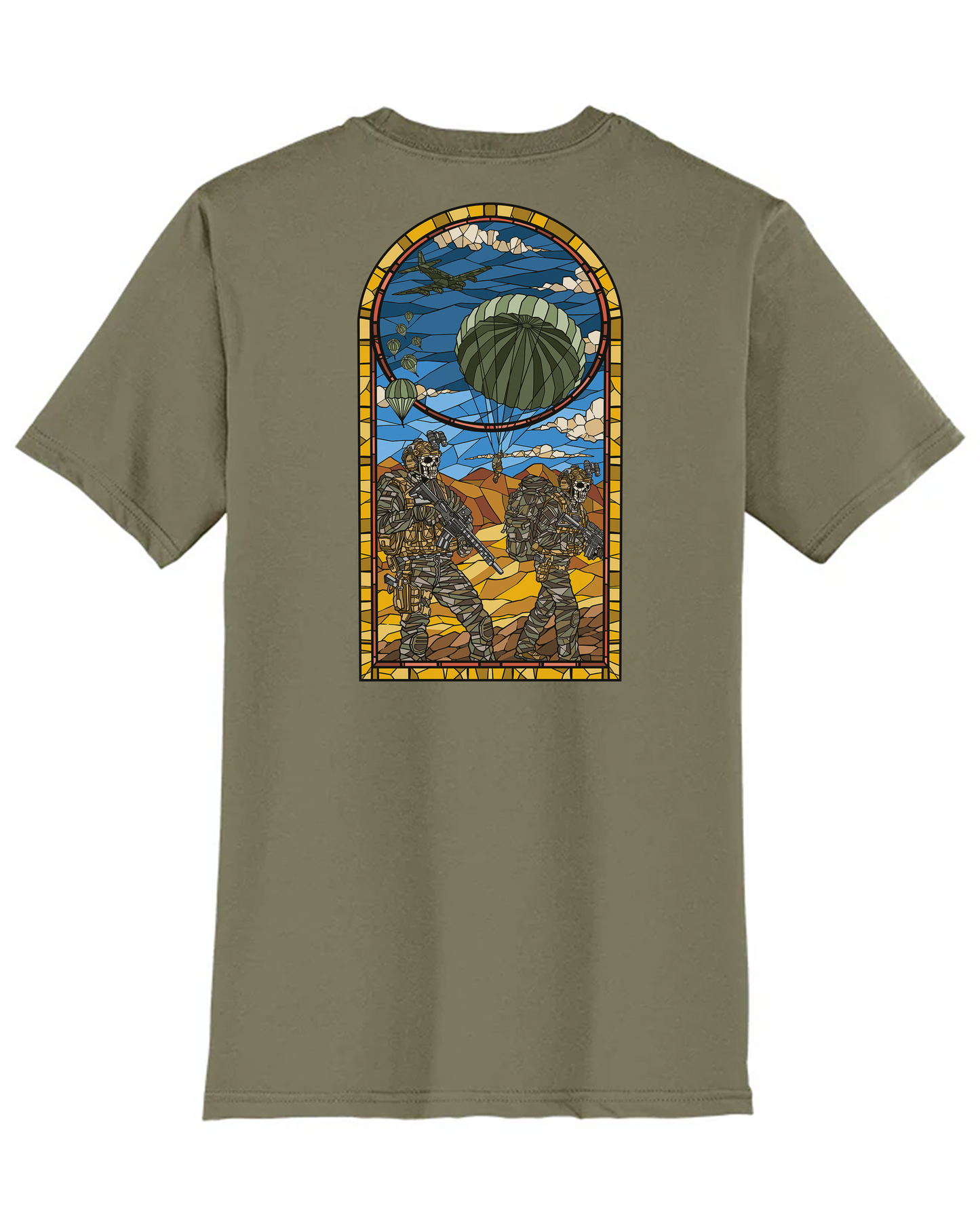 Airborne Stained Glass Tee