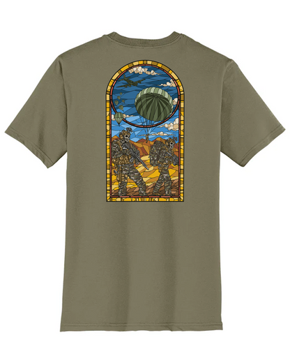 Airborne Stained Glass Tee