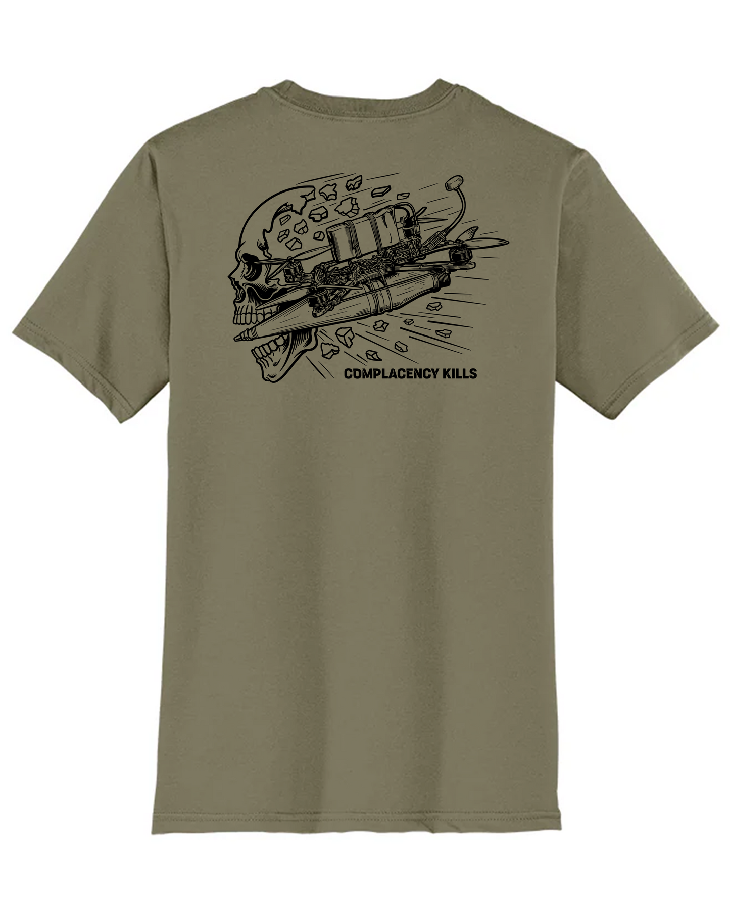 Complacency Kills V2 Tee