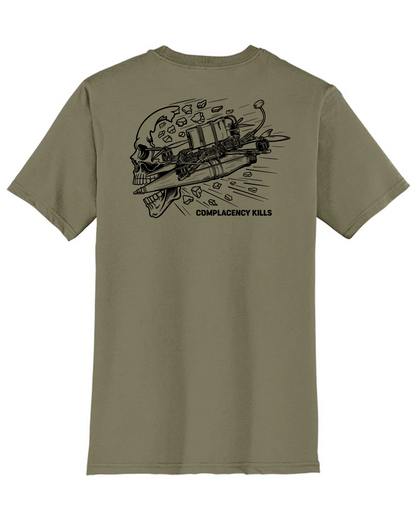 Complacency Kills V2 Tee