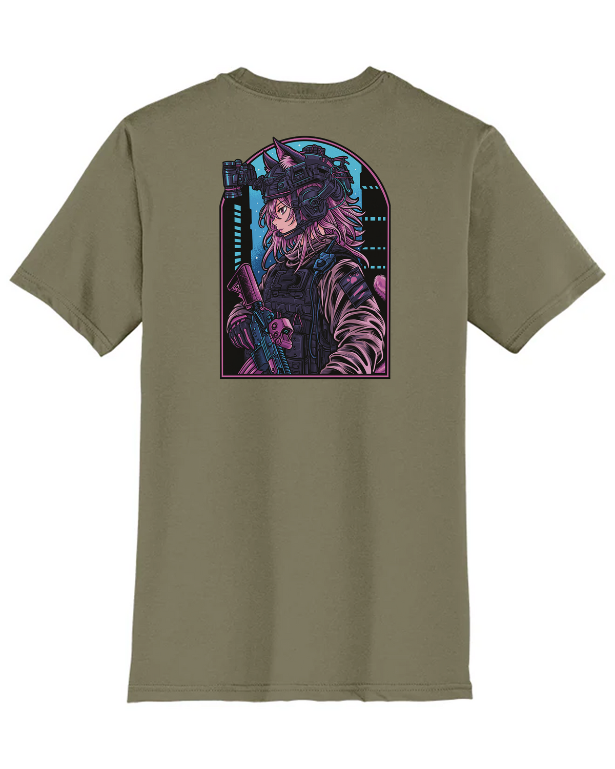 Neon Nyan Tee