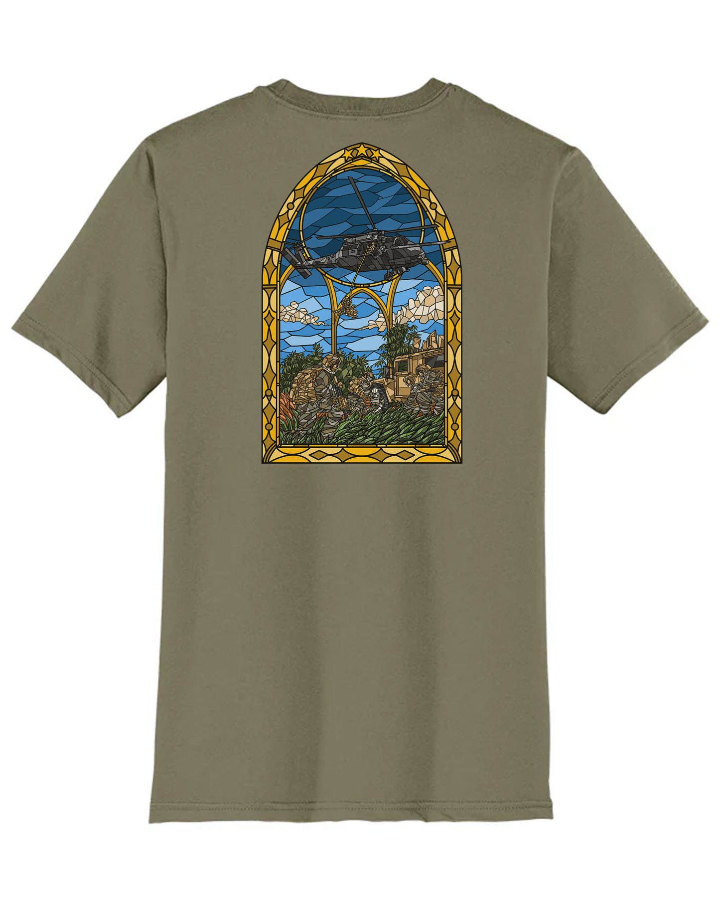 Air Assault Stained Glass Tee